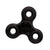 Branded Promotional MIRROR SPINNER in Black Fidget Spinner From Concept Incentives.