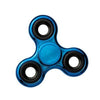 Branded Promotional MIRROR SPINNER in Blue Fidget Spinner From Concept Incentives.