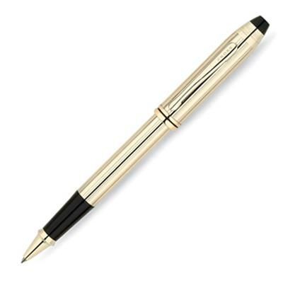 Branded Promotional CROSS TOWNSEND 10 CARAT GOLD FILLED & ROLLED GOLD ROLLERBALL PEN Pen From Concept Incentives.