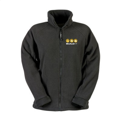 Branded Promotional REGATTA THOR III FLEECE JACKET LADIES in Black Jacket From Concept Incentives.