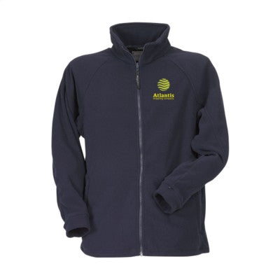 Branded Promotional REGATTA THOR III FLEECE JACKET MENS in Navy Jacket From Concept Incentives.