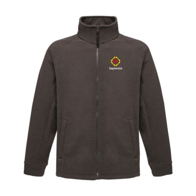 Branded Promotional REGATTA THOR III FLEECE JACKET MENS in Dark Grey Jacket From Concept Incentives.