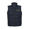 Branded Promotional REGATTA FJORD BODYWARMER MENS in Navy Bodywarmer From Concept Incentives.