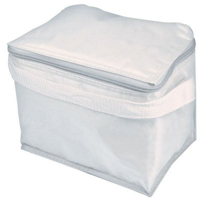 Branded Promotional MESA COOL BAG in White Cool Bag From Concept Incentives.