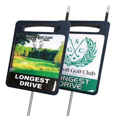 Branded Promotional LONGEST DRIVE GOLF MARKER Golf Marker From Concept Incentives.