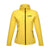 Branded Promotional REGATTA OCTAGON II SOFTSHELL JACKET LADIES in Yellow Jacket From Concept Incentives.