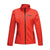 Branded Promotional REGATTA OCTAGON II SOFTSHELL JACKET LADIES in Red Jacket From Concept Incentives.