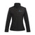 Branded Promotional REGATTA OCTAGON II SOFTSHELL JACKET LADIES in Black Jacket From Concept Incentives.