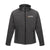 Branded Promotional REGATTA OCTAGON II SOFTSHELL JACKET MENS in Grey Jacket From Concept Incentives.