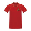 Branded Promotional REGATTA STANDOUT COOLWEAVE WICKING POLOSHIRT in Red Polo Shirt From Concept Incentives.