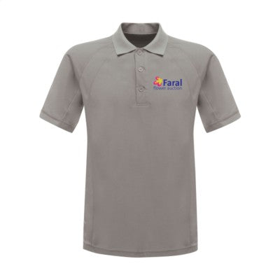 Branded Promotional REGATTA STANDOUT COOLWEAVE WICKING POLOSHIRT in Light Grey Polo Shirt From Concept Incentives.