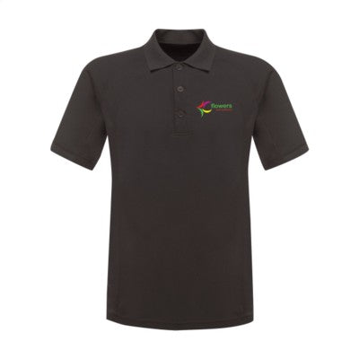 Branded Promotional REGATTA STANDOUT COOLWEAVE WICKING POLOSHIRT in Dark Grey Polo Shirt From Concept Incentives.