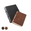 Branded Promotional A5 JOURNAL in Richmond Nappa Leather Journal Note Book From Concept Incentives.