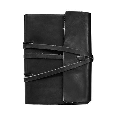 Branded Promotional A5 ARTISAN LACE JOURNAL in Richmond Nappa Leather Journal Note Book From Concept Incentives.