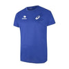 Branded Promotional ASICS TOP-TEE MEN SPORTS SHIRT in Cobalt Blue Tee Shirt From Concept Incentives.
