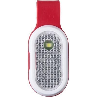 Branded Promotional SAFETY LIGHT in Red Lamp From Concept Incentives.