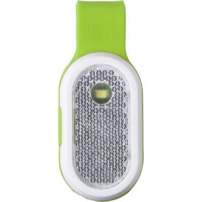 Branded Promotional SAFETY LIGHT in Pale Green Lamp From Concept Incentives.