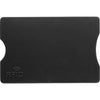 Branded Promotional PLASTIC CARD HOLDER in Black Credit Card Holder From Concept Incentives.