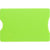 Branded Promotional PLASTIC CARD HOLDER in Light Green Credit Card Holder From Concept Incentives.