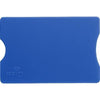 Branded Promotional PLASTIC CARD HOLDER in Cobalt Blue Credit Card Holder From Concept Incentives.