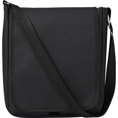 Branded Promotional TABLET SHOULDER BAG in Black iPad From Concept Incentives.