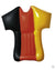 Branded Promotional INFLATABLE WAVING GERMANY SHIRT Inflatable From Concept Incentives.