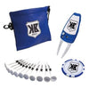 Branded Promotional LEATHERETTE GOLF GIFT PACK 2 Golf Gift Set From Concept Incentives.