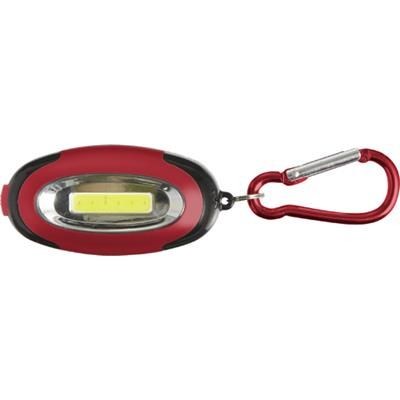 Branded Promotional PLASTIC LIGHT in Red Torch From Concept Incentives.