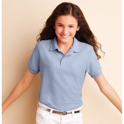 Branded Promotional GILDAN DRYBLEND CHILDRENS POLO SPORTS SHIRT Polo Shirt From Concept Incentives.