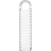 Branded Promotional PLASTIC 15CM CLEAR TRANSPARENT RULER Ruler From Concept Incentives.