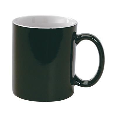 Branded Promotional MUG COLOUR with White Inside Mug From Concept Incentives.