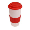 Branded Promotional MUG with Cover & Handle in Silicon Mug From Concept Incentives.