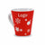 Branded Promotional 350 ML CERAMIC POTTERY MUG with Christmas Motif Mug From Concept Incentives.