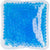 Branded Promotional SQUARE PLASTIC ICE PACK in Pale Blue Ice Pack From Concept Incentives.