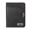 Branded Promotional TUCSONMAYOR A4 DOCUMENT FOLDER in Black Document Wallet From Concept Incentives.