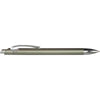 Branded Promotional PLASTIC RETRACTABLE BALL PEN in Pale Grey Pen From Concept Incentives.