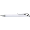 Branded Promotional PLASTIC BALL PEN in Black Pen From Concept Incentives.