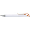 Branded Promotional PLASTIC BALL PEN in Orange Pen From Concept Incentives.