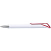 Branded Promotional PLASTIC BALL PEN in Red Pen From Concept Incentives.