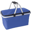 Branded Promotional QUALITY GROCERIES BASKET in Cobalt Blue Bag From Concept Incentives.