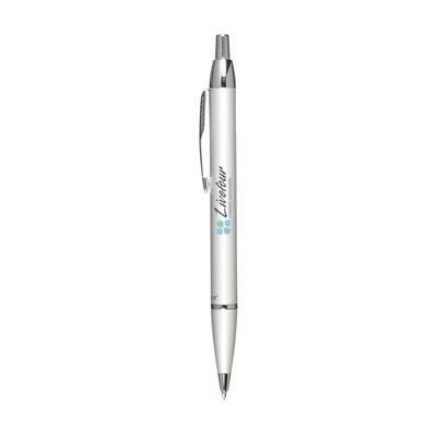 Branded Promotional PARKER IM PEN in Matt Silver Pen From Concept Incentives.