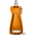 Branded Promotional FOLDABLE TRANSUCENT PLASTIC WATER BOTTLE with Belt Clip in Orange Sports Drink Bottle From Concept Incentives.