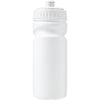 Branded Promotional DRINK BOTTLE in White Sports Drink Bottle From Concept Incentives.