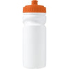 Branded Promotional DRINK BOTTLE in Orange Sports Drink Bottle From Concept Incentives.