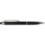 Branded Promotional ALUMINIUM METAL TWIST ACTION BALL PEN in Black Pen From Concept Incentives.