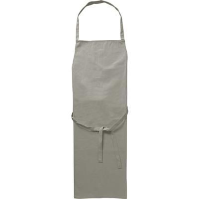 Branded Promotional COTTON 180GM APRON in Grey Apron From Concept Incentives.