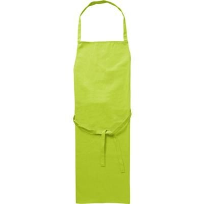 Branded Promotional COTTON 180GM APRON in Pale Green Apron From Concept Incentives.