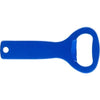 Branded Promotional ALUMINIUM METAL BOTTLE OPENER with Keyring in Cobalt Blue Bottle Opener From Concept Incentives.