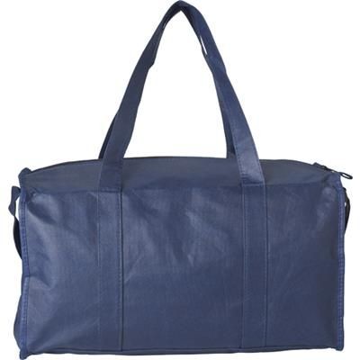 Branded Promotional NON-WOVEN SPORTS BAG in Blue Bag From Concept Incentives.