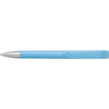 Branded Promotional PLASTIC BALL PEN in Pale Blue Pen From Concept Incentives.